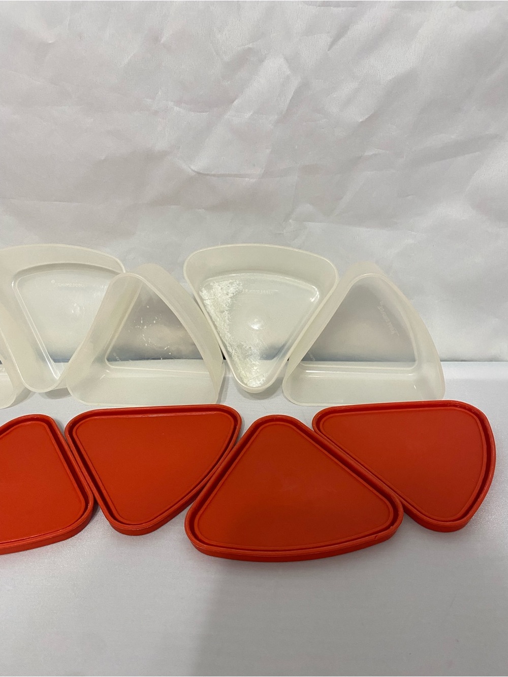 Tupperware Red 6-Segment Rotating Food Storage Carousel - Picture 10 of 16